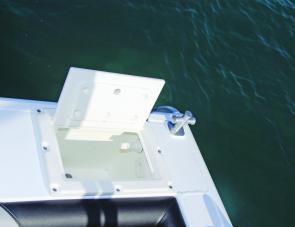 A live well is an option in the Haven, and one most anglers would choose to have fitted. 